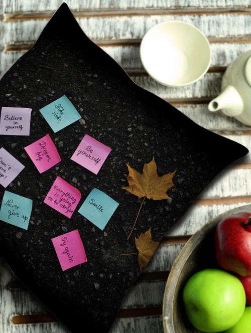 sticky notes cushion cover - 930042 - Very Small Image - 1