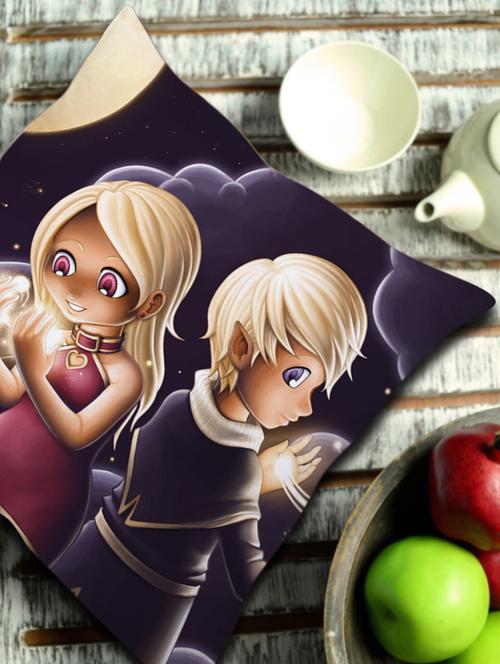 magic on clouds cushion cover - 930083 - Very Small Image - 1