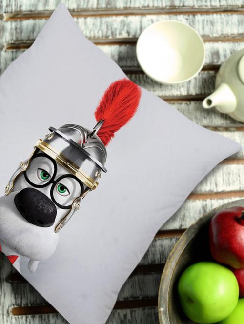 warrior dog cushion cover - 930229 - Very Small Image - 1