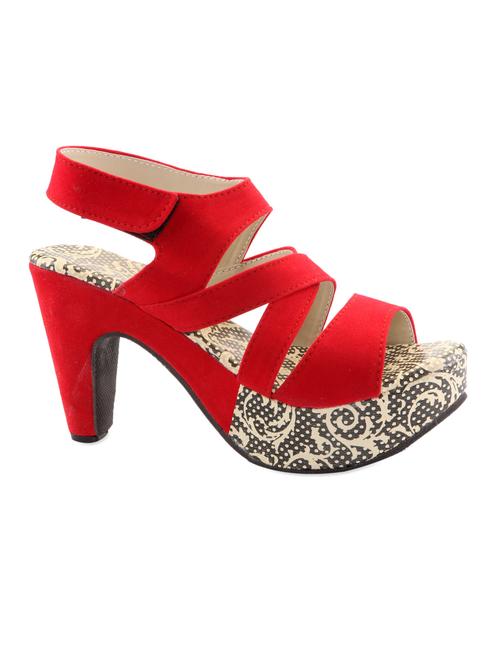 sultry red block heels - 930915 - Very Small Image - 1