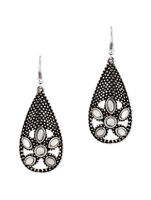 fabulous black and silver earrings - 931166 - Very Small Image - 1