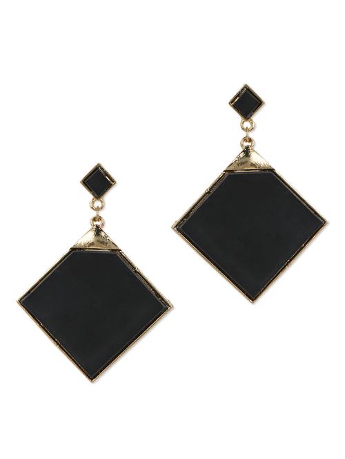 black diamond shaped earrings - 932850 - Very Small Image - 1