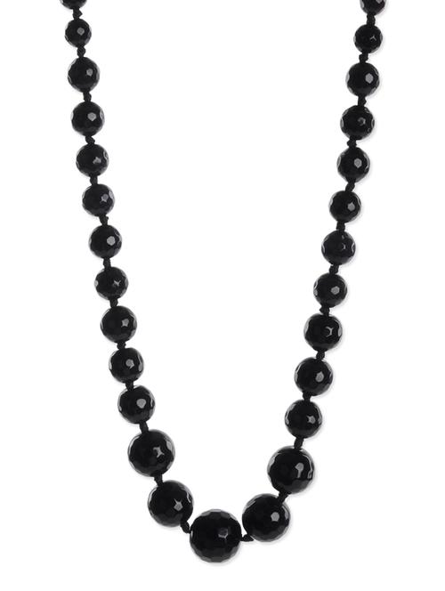 onyx black stone necklace - 934556 - Very Small Image - 1