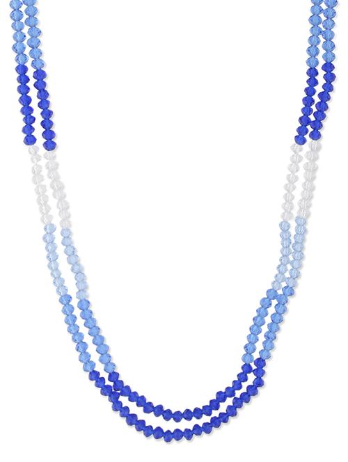 blue tone beaded necklace - 934568 - Very Small Image - 1