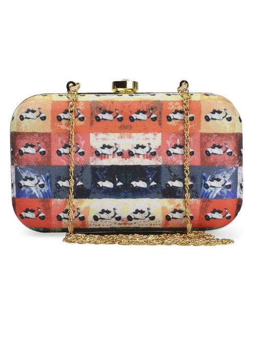 colourful multi scooter clutch - 936789 - Very Small Image - 1
