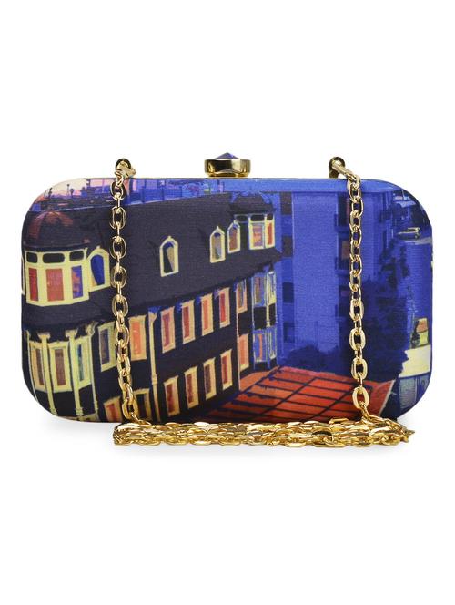 istanbul dome printed box clutch - 936790 - Very Small Image - 1