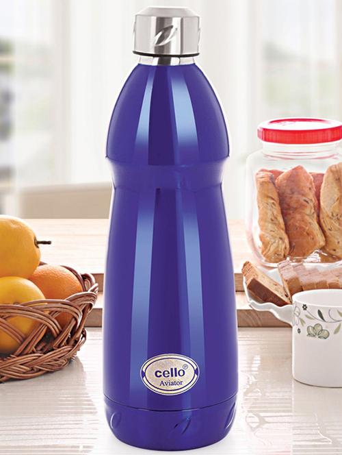 orange stainless steel water bottle - 938983 - Very Small Image - 1