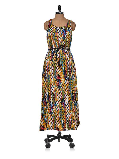 multi-colored printed dress - 939591 - Very Small Image - 1