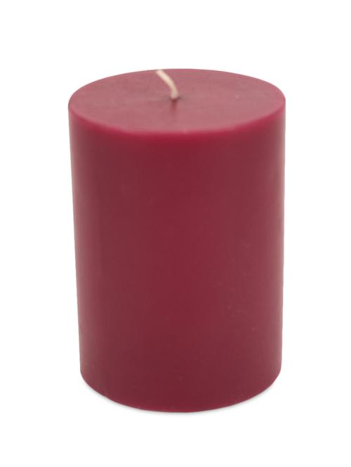 red wax pillar candle - 939860 - Very Small Image - 1