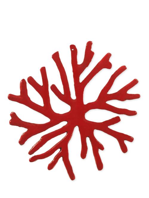 red aluminium snowflake - 939924 - Very Small Image - 1