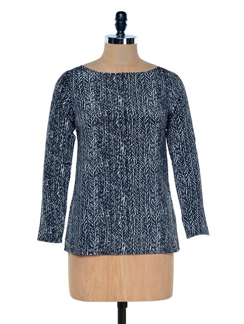 black and white scratchy top - 939976 - Very Small Image - 1