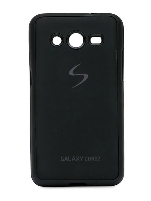 samsung galaxy core 2 black back cover - 940450 - Very Small Image - 1