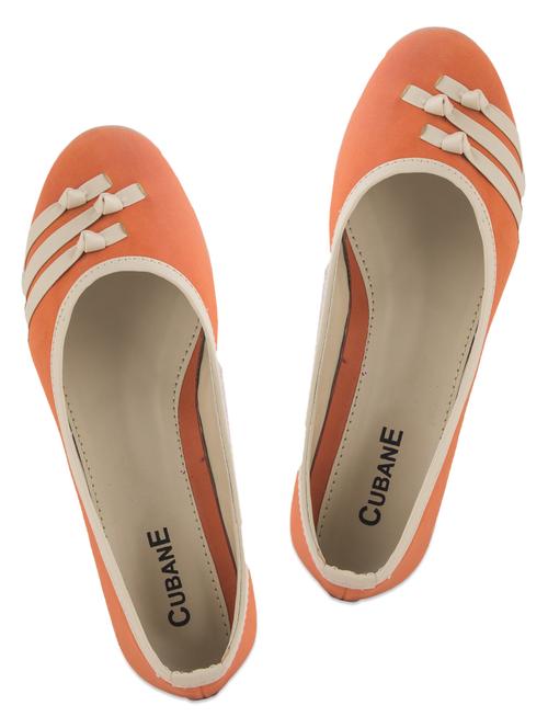 orange and cream ballerinas - 940827 - Very Small Image - 1