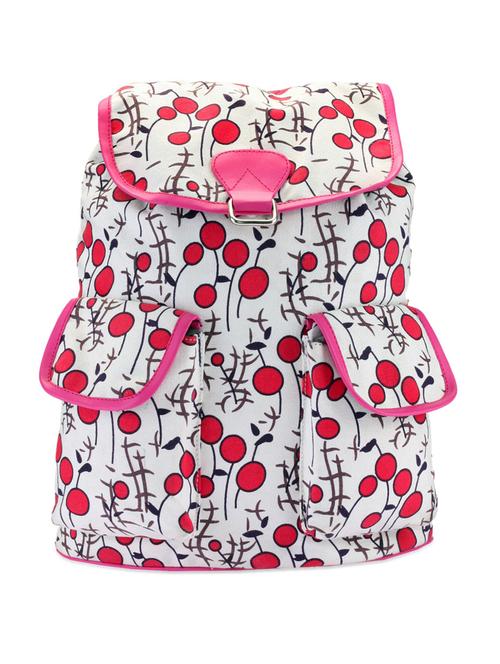 abstract printed white backpack - 941710 - Very Small Image - 1