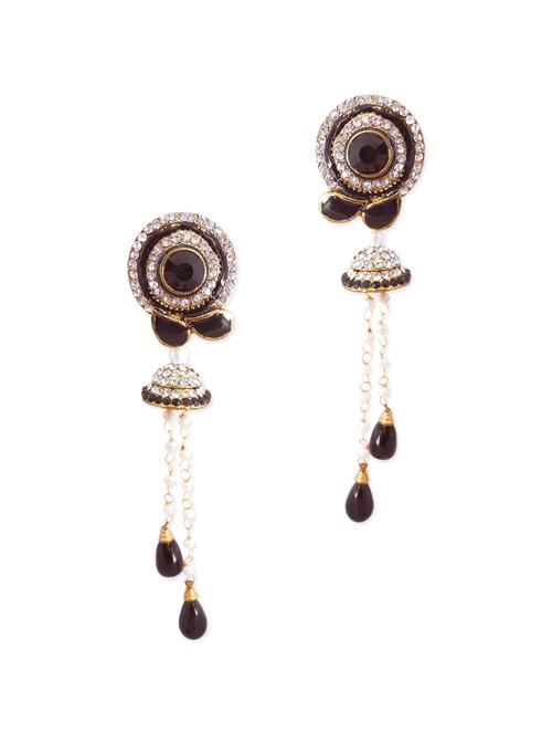 black dangler earrings - 941870 - Very Small Image - 1