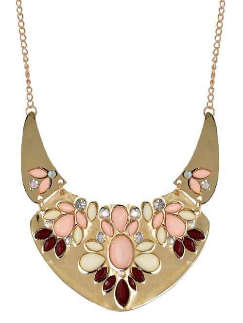gold studded necklace - 943874 - Very Small Image - 1