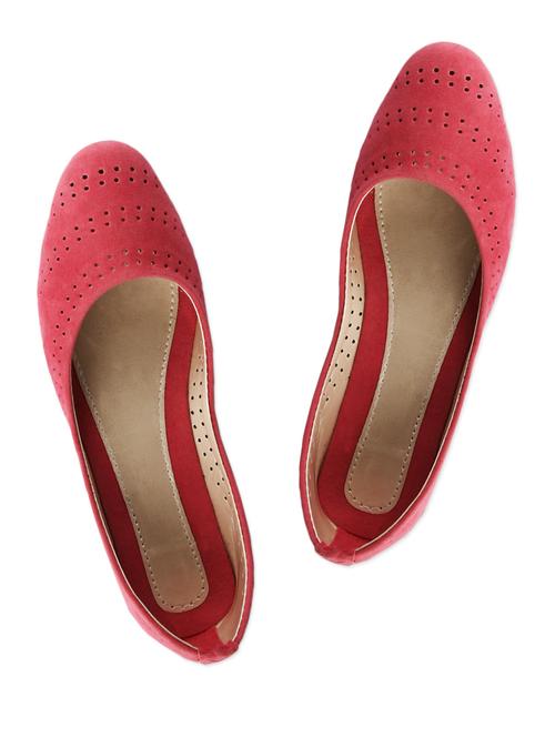 pink cut-work  ballerinas - 944738 - Very Small Image - 1
