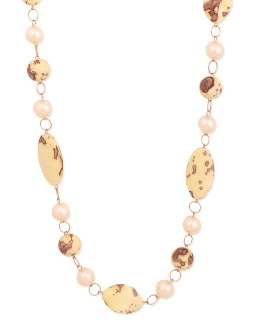 off-white beaded pearl chain - 946766 - Very Small Image - 1