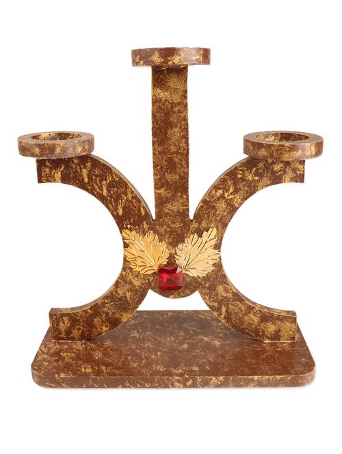 brown tea light holder - 948256 - Very Small Image - 1