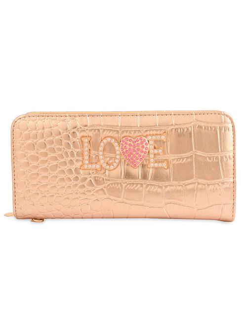 gold embellished love wallet - 949402 - Very Small Image - 1