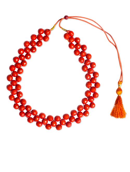 orange string neckpiece - 950061 - Very Small Image - 1