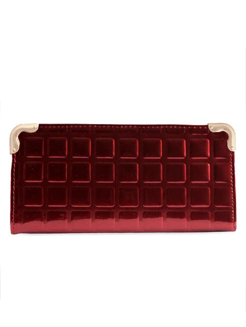 maroon check wallet - 951030 - Very Small Image - 1