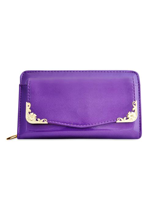 purple glossy wallet - 951056 - Very Small Image - 1
