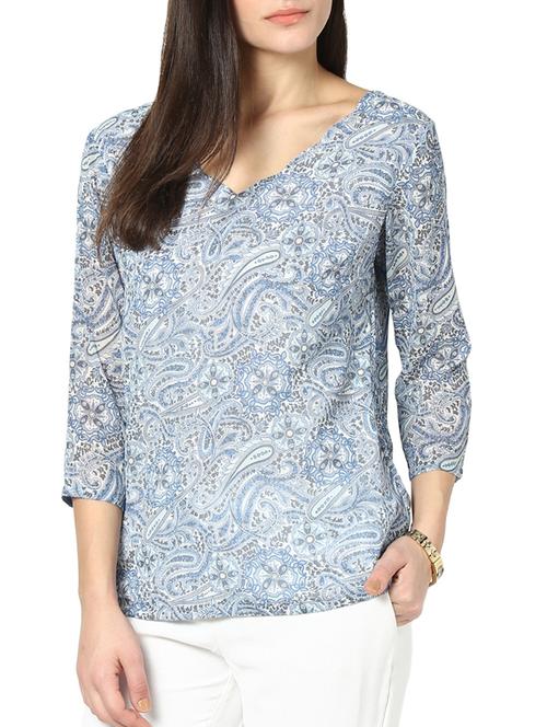paisley print top - 951532 - Very Small Image - 1