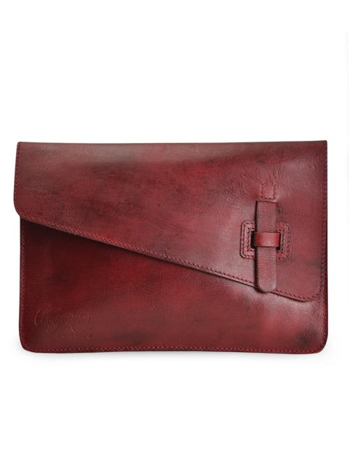 marsala colored envelope clutch - 953796 - Very Small Image - 1