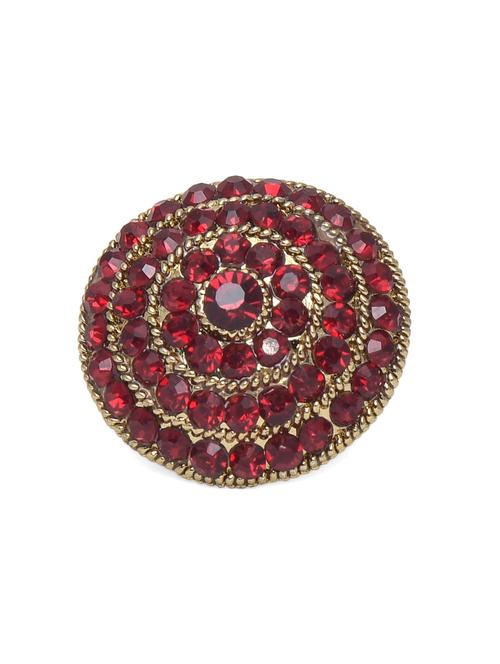 red  studded ring - 9543068 - Very Small Image - 1