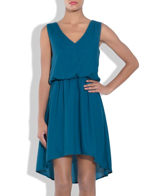 teal sleeveless  dress - 9546882 - Very Small Image - 1