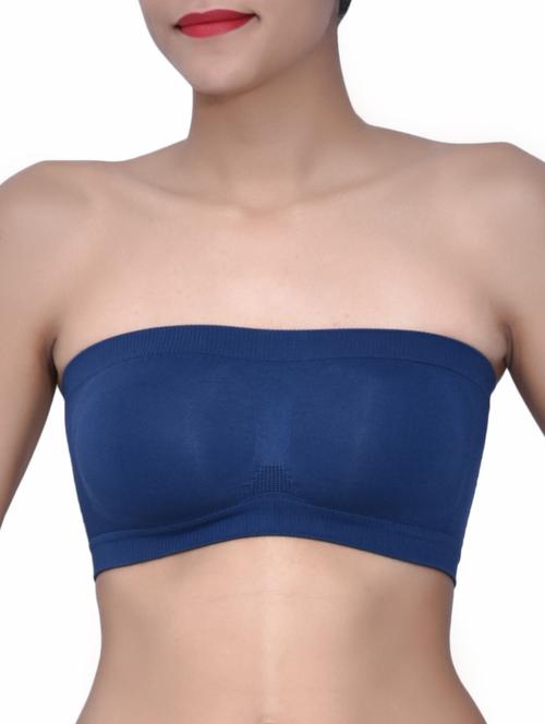 fabme dark blue strapless bra - 9547456 - Very Small Image - 1