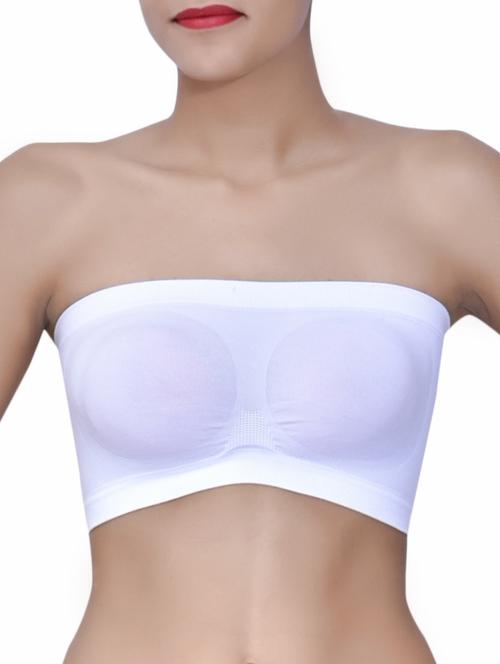 fabme white strapless bra - 9547470 - Very Small Image - 1