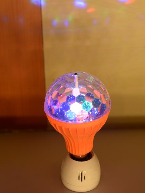 orange and silver fiber rotary bulb - 9565603 - Very Small Image - 1