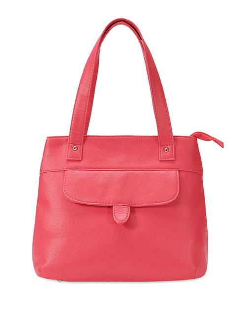 pink leatherette handbag - 958109 - Very Small Image - 1