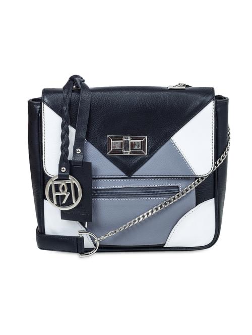 multicoloured textured leather slingbag - 9584996 - Very Small Image - 1