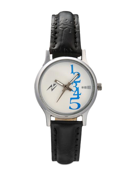 shefra   brass dial watch - white & black - 958622 - Very Small Image - 1