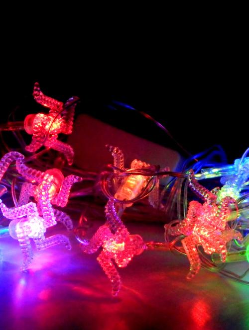 multicolored led swastik string light - 9589140 - Very Small Image - 1