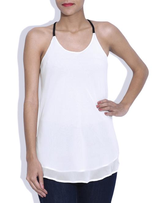 halter neck solid top - 9592960 - Very Small Image - 1