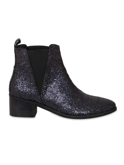 purple shimmered leatherette boots - 9595669 - Very Small Image - 1