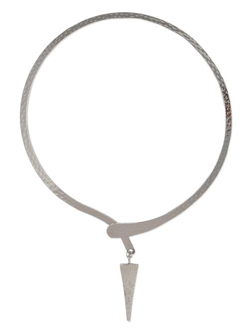 Funky Silver Necklace - 959744 - Very Small Image - 1