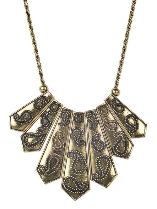 dull gold necklace - 959748 - Very Small Image - 1