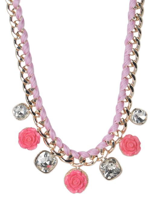 Pink Rose Necklace - 959754 - Very Small Image - 1