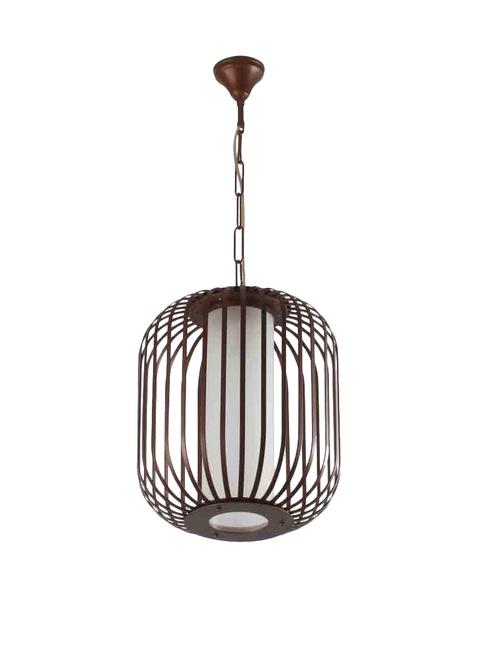 brown mild steel pendant ceiling light - 9606339 - Very Small Image - 1