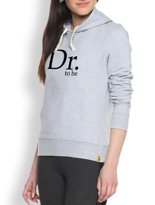 women's chest print sweatshirt - 9606940 - Very Small Image - 1