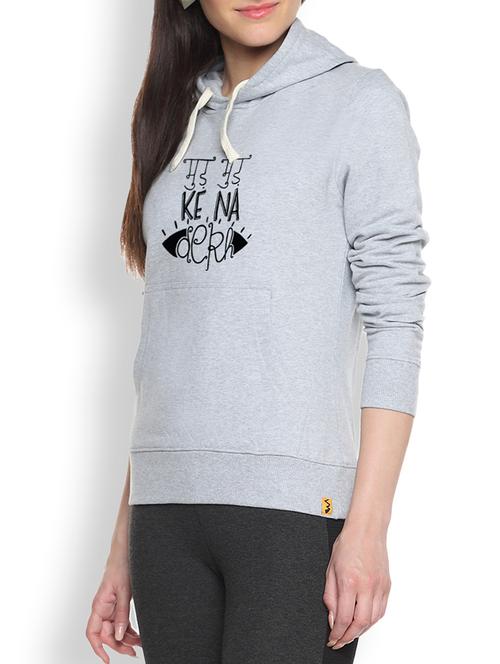 women's chest print sweatshirt - 9607163 - Very Small Image - 1