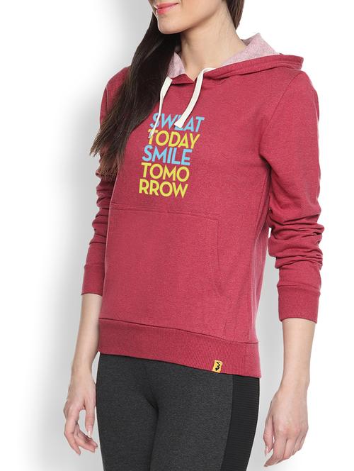 women's chest print sweatshirt - 9607211 - Very Small Image - 1