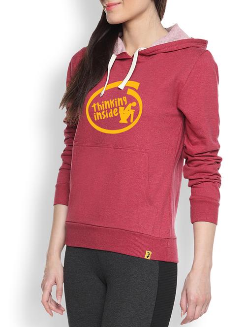 women's chest print sweatshirt - 9607215 - Very Small Image - 1