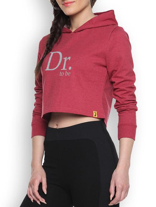 women's chest print sweatshirt - 9607264 - Very Small Image - 1