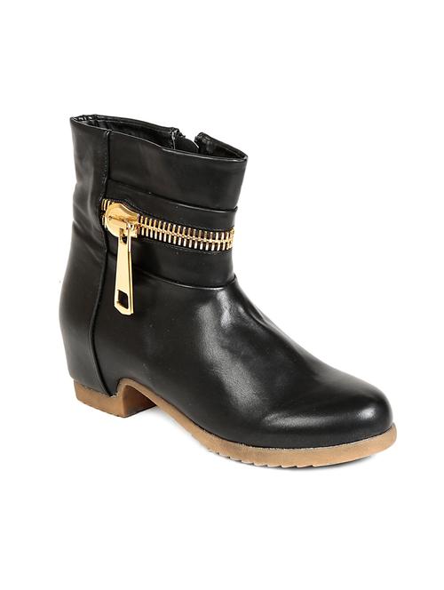 black leather ankle boots - 9611443 - Very Small Image - 1